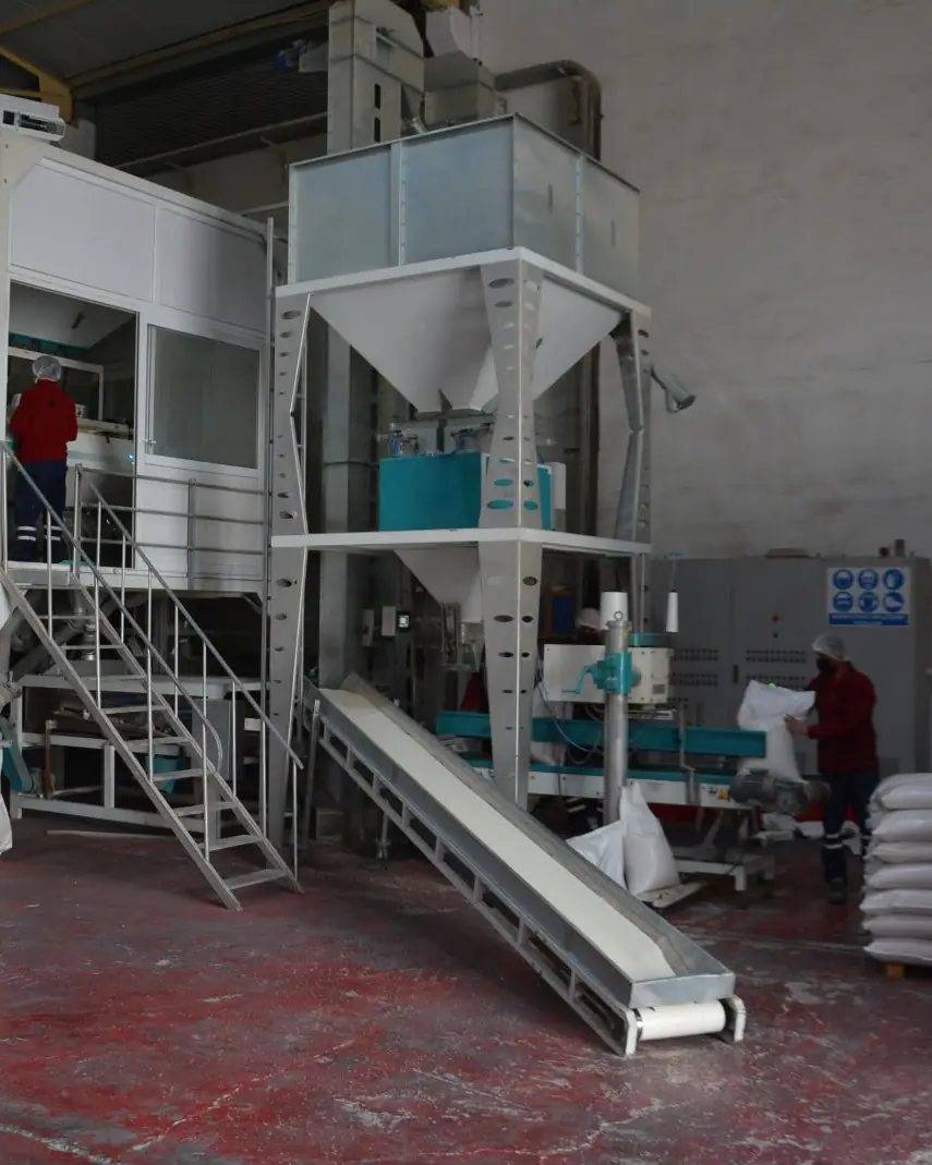 Processing line at the Comtrade facility in the Mersin Free Zone
